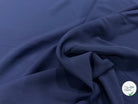 CREPE VISCOSE LOURD BLEU - My Little Coupon