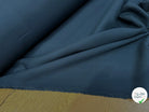 CREPE VISCOSE LOURD JAPAN BLEU PÉTROLE FONCÉ - My Little Coupon