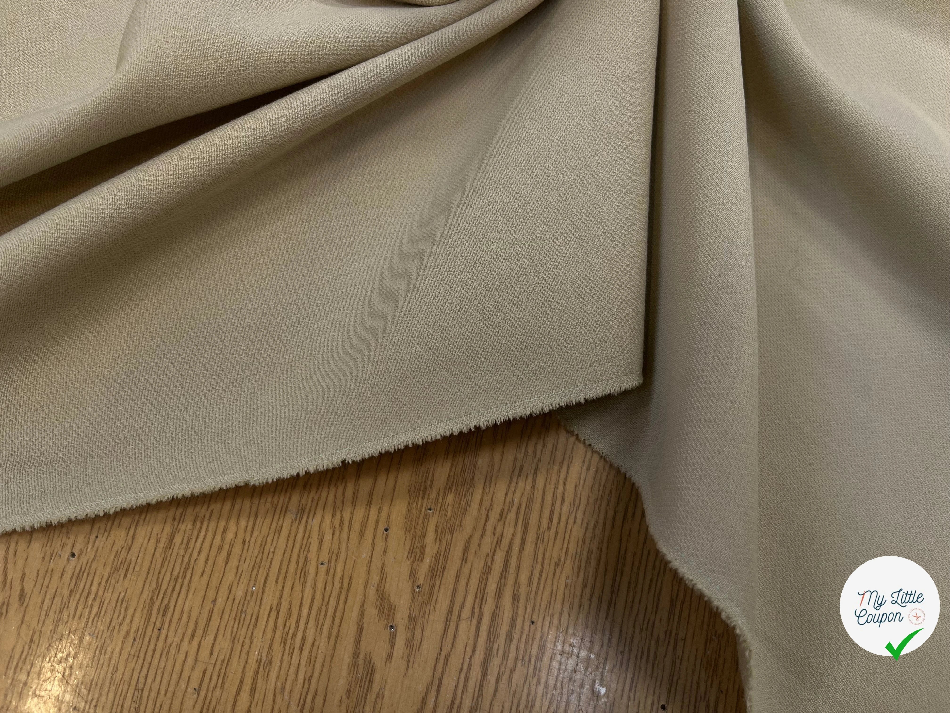 CREPE VISCOSE LOURD SABLE ULTRA STRETCH - My Little Coupon