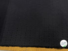 CREPE VISCOSE MOTIF TRIANGULAIRE JACQUARD NOIR MARINE - My Little Coupon