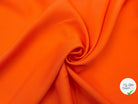 CRÊPE VISCOSE ORANGE VIF - My Little Coupon - tissu - coudre