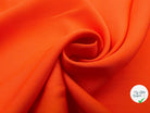 CRÊPE VISCOSE ORANGE VIF - My Little Coupon - tissu - coudre