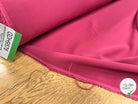 CREPE VISCOSE SERGÉ LOURD ROSE - My Little Coupon