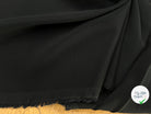 CREPE VISCOSE UNI NOIR - My Little Coupon