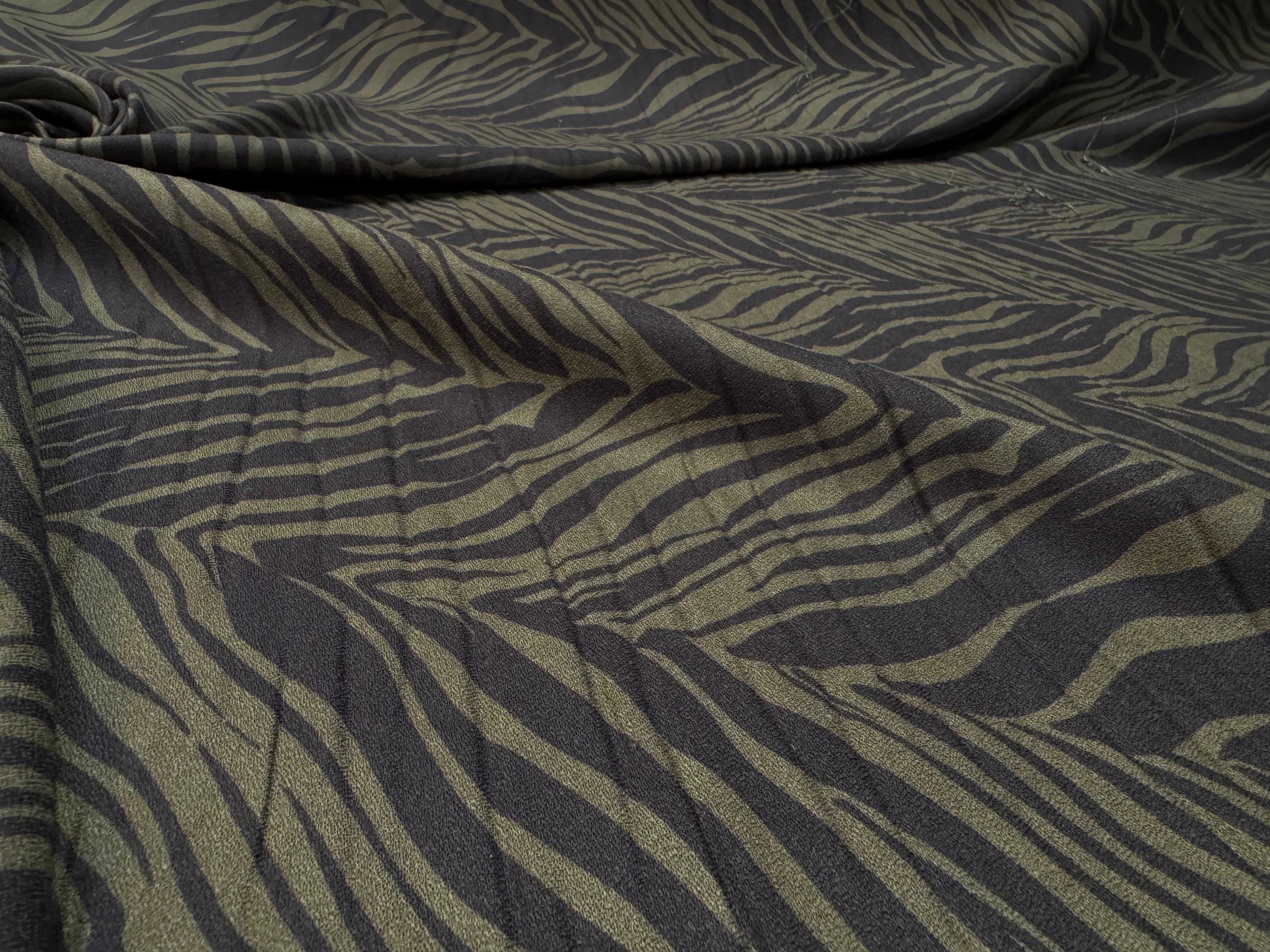 CREPE VISCOSE ZEBRE D'AUTOMNE - My Little Coupon