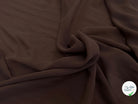 CREPON DE SOIE MARRON CAFÉ AU LAIT - My Little Coupon