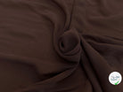CREPON DE SOIE MARRON CAFÉ AU LAIT - My Little Coupon