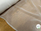 CRÈPON DE SOIE PLISSÉ BLANC CASSÉ 140CM - My Little Coupon