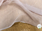 CREPON DE SOIE PLISSÉE MOTIF RECTANGULAIRE GÉOMETRIQUE - My Little Coupon