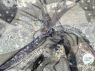 CRÉPON DE SOIE PURPLE FLOWERS - My Little Coupon