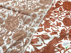 CRÉPON IMPRIMÉ ORNAMENT BISQUE - My Little Coupon - tissu - coudre