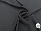 CRÊPON VISCOSE NOIR MARINE FONCÉ - My Little Coupon - tissu - coudre
