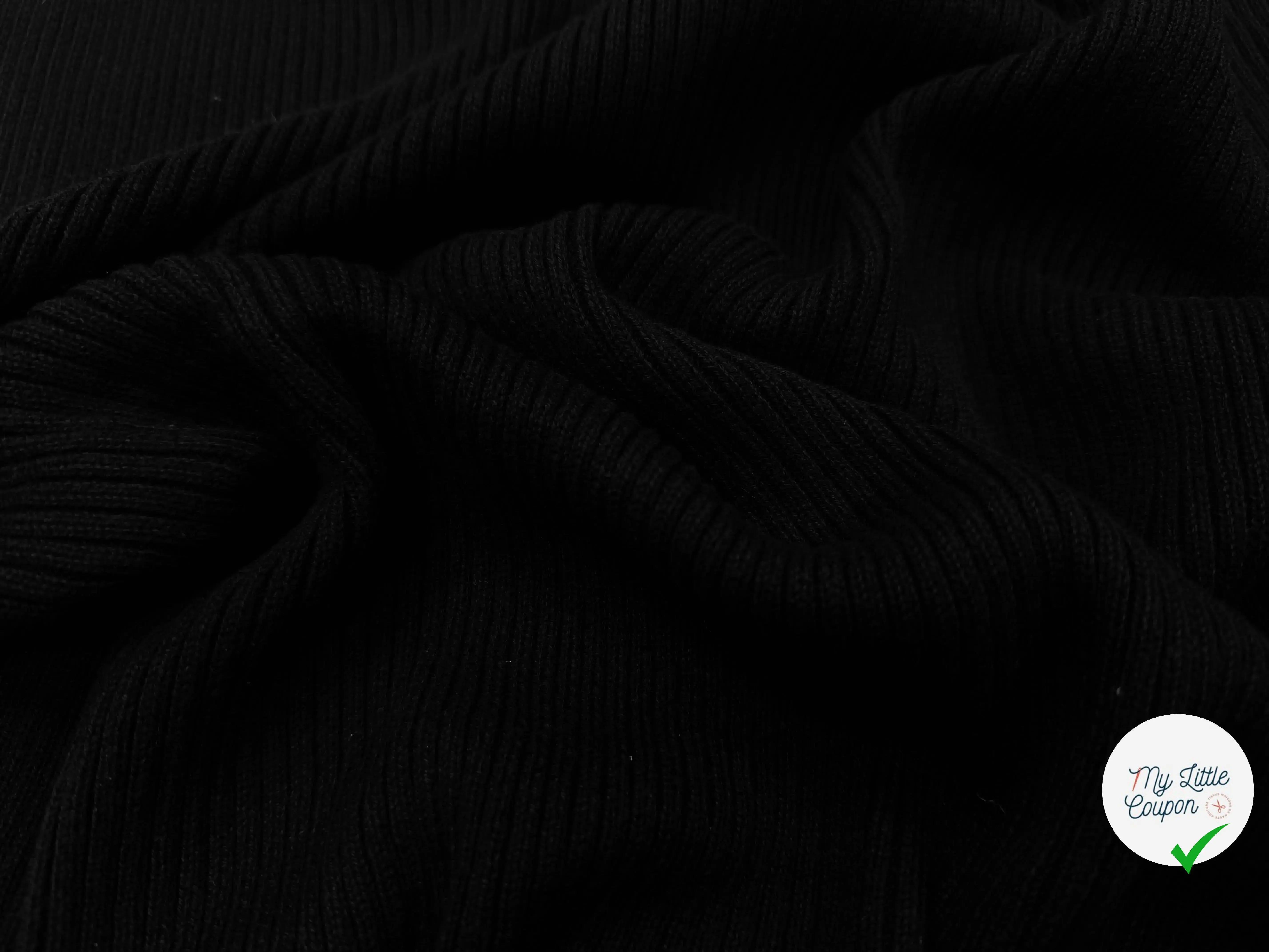 BORD COTE NOIR GROSSES MAILLES - My Little Coupon