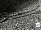 BOUCLETTE TRICOT NOIR CHINÉ BLANC - My Little Coupon - tissu - coudre