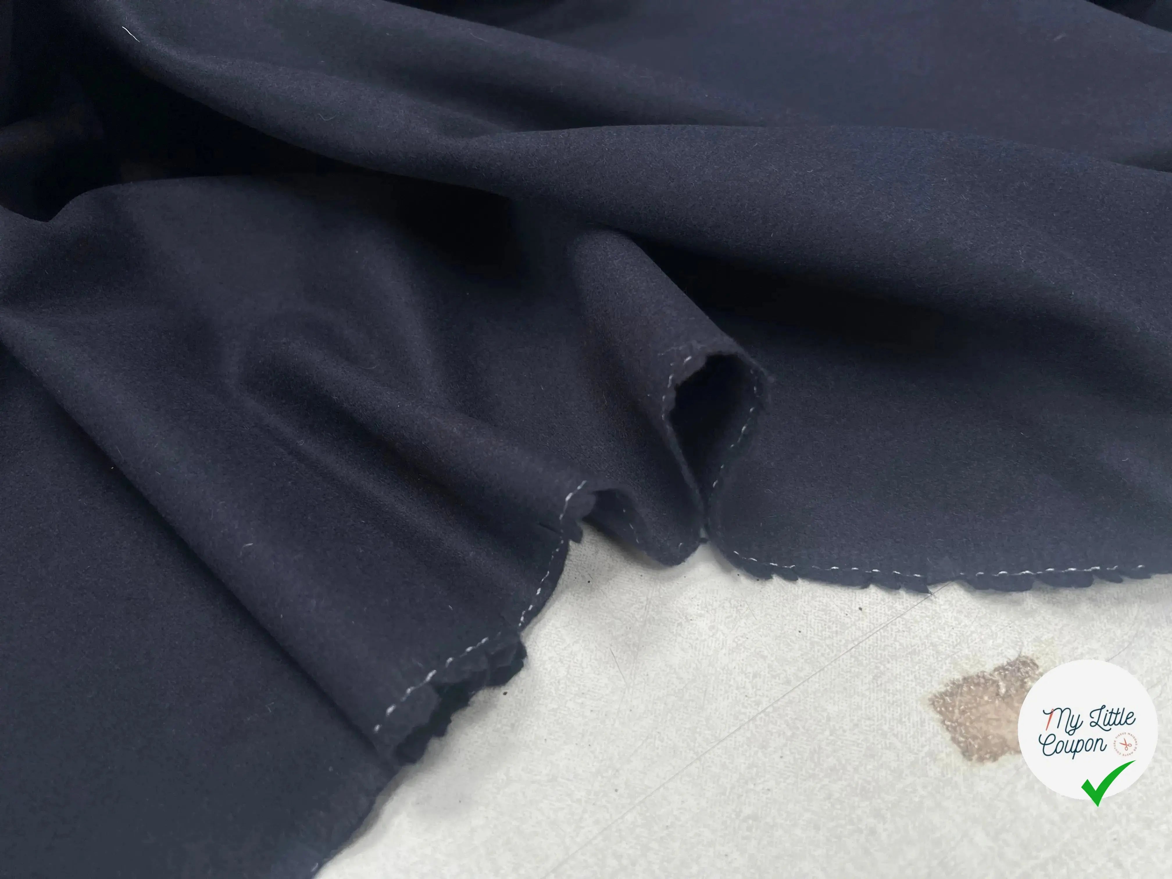 CABAN UNI BLEU MARINE - My Little Coupon