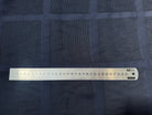 (Chute) COTON ARMURÉ BLEU NAVY MOTIFS CARREAUX TONS SUR TONS - My Little Coupon