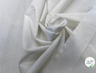 COTON POPELINE UNI BLANC SOUPLE - My Little Coupon