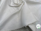 COTON POPELINE UNI BLANC SOUPLE - My Little Coupon