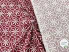 COTONNADE CHAYA CARMIN - My Little Coupon - tissu - coudre