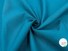 COTONNADE UNIE BLEU CANARD FONCÉ - My Little Coupon - tissu - coudre