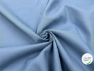 COTONNADE UNIE BLEU DENIM - My Little Coupon - tissu - coudre
