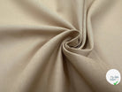 COTONNADE UNIE LIN SABLE - My Little Coupon - tissu - coudre