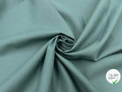 COTONNADE UNIE THYM - My Little Coupon - tissu - coudre