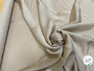 (Chute) CREPE ENVERS SATIN SOIE BEIGE TRÈS FLUIDE - My Little Coupon