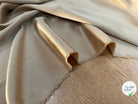 CREPE ENVERS SATIN VISCOSE ET ACETATE MAT SABLE - My Little Coupon