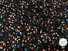 CREPE FOND NOIR FLEURS 2%EA - My Little Coupon