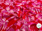 CREPE FIN ROSE MOTIF IBISCUS MLC INTERN