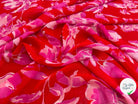 CREPE FIN ROSE MOTIF IBISCUS MLC INTERN
