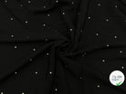 CRÊPE MAROCAIN VISCOSE IMPRIMÉ FLOCONS DE PETITS POIS - My Little Coupon - tissu - coudre