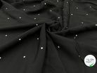 CRÊPE MAROCAIN VISCOSE IMPRIMÉ FLOCONS DE PETITS POIS - My Little Coupon - tissu - coudre