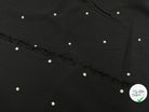 CRÊPE MAROCAIN VISCOSE IMPRIMÉ FLOCONS DE PETITS POIS - My Little Coupon - tissu - coudre