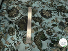 CRÊPE SATINÉ POLYESTER BLEU&VERT - My Little Coupon