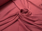 CRÊPE VISCOSE GAUFFRÉ UNI TERRACOTTA - My Little Coupon