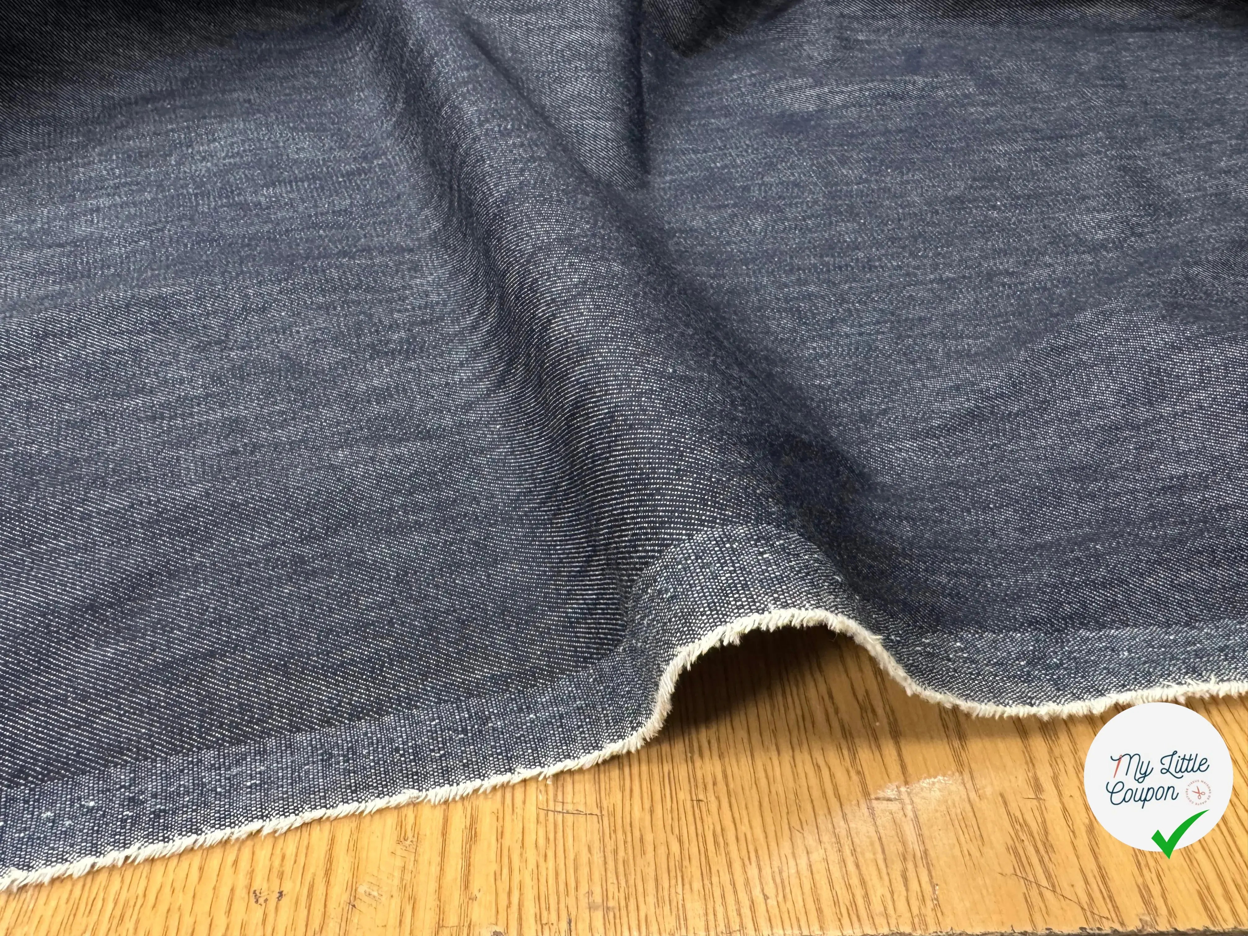 DENIM BLEU BRUT UNI - My Little Coupon
