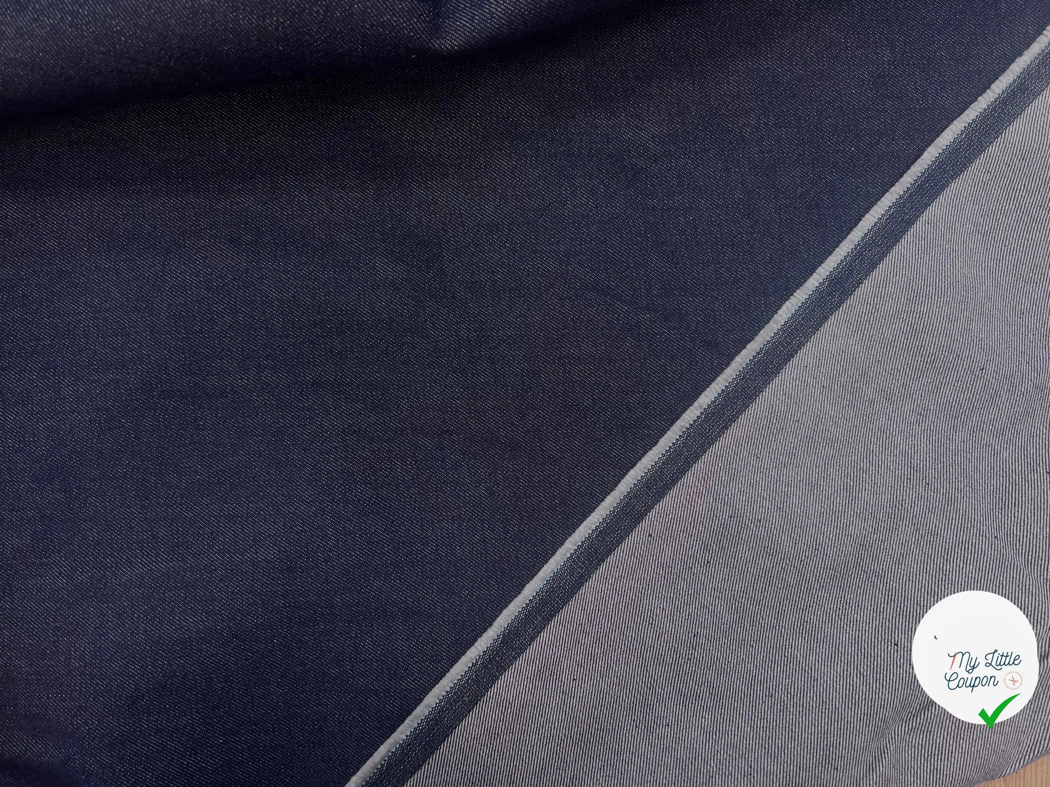 DENIM BRUT BLEU QUALITÉ COUTURE - My Little Coupon