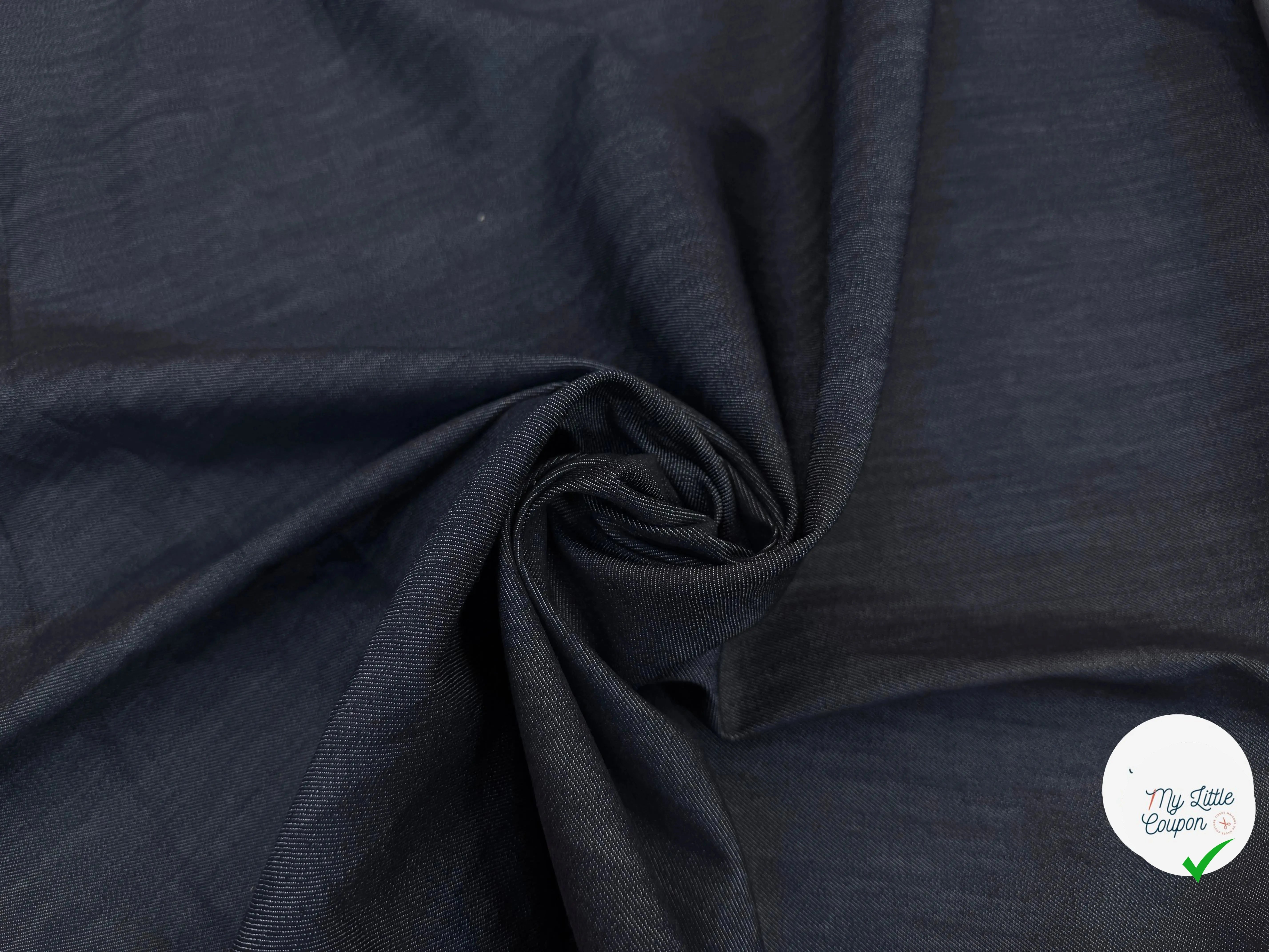 DENIM UNI PREMIER DARK COTON STRETCH - My Little Coupon