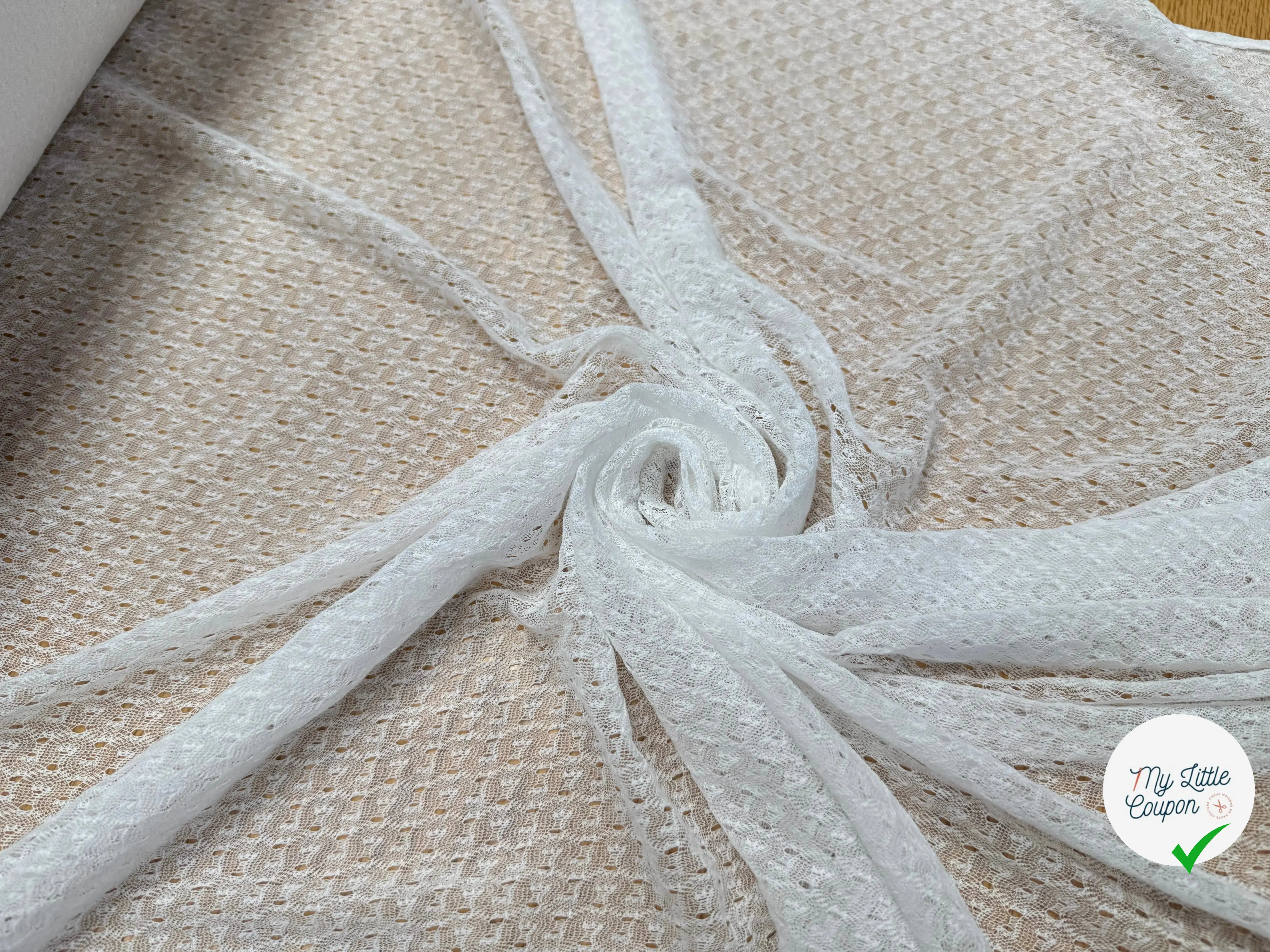 DENTELLE CHARMILLE BLANCHE - My Little Coupon