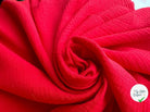 DOUBLE GAZE DE COTON ROUGE UNIE MLC INTERN