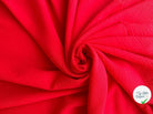 DOUBLE GAZE DE COTON ROUGE UNIE MLC INTERN