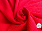 DOUBLE GAZE DE COTON ROUGE UNIE MLC INTERN