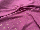 DOUBLE GAZE GAUFREE FOIL STOLPA FRAMBOISE / OR 130 - My Little Coupon