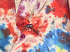DOUBLE GAZE IMPRIMÉE TYE AND DYE COTON ORGANIQUE CERTIFICATION GOTS - My Little Coupon