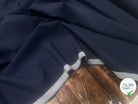 (Chute) DRAPERIE 100% LAINE UNI BLEU - My Little Coupon