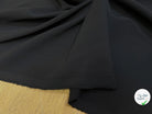 (Chute) DRAPERIE 100% LAINE VIERGE NOIR STRETCH BELLE TENUE - My Little Coupon
