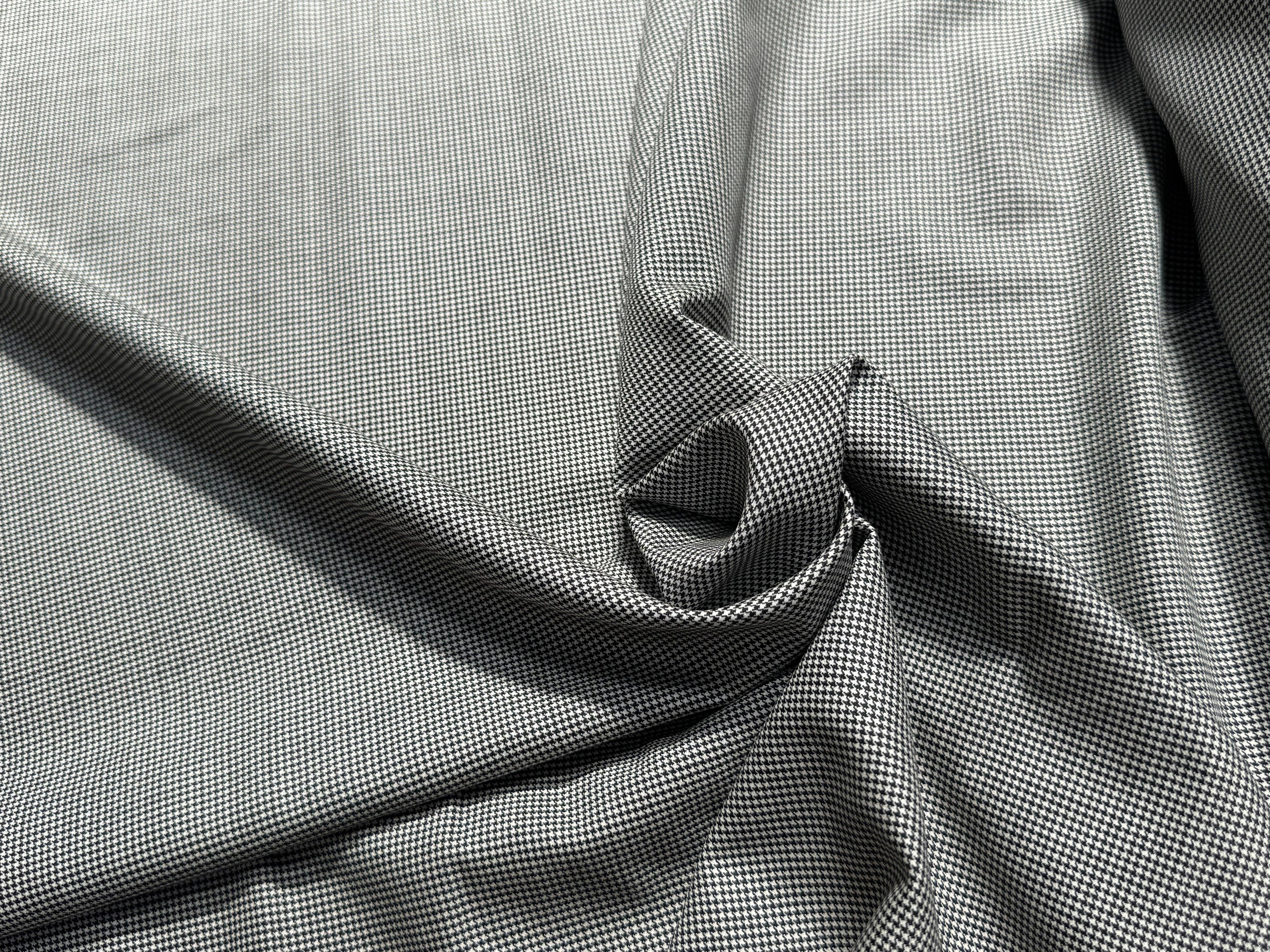 (Chute) DRAPERIE DE LAINE SUPER 110'S MADE IN ITALY PIED POULE TRÈS ÉLÉGANT - My Little Coupon