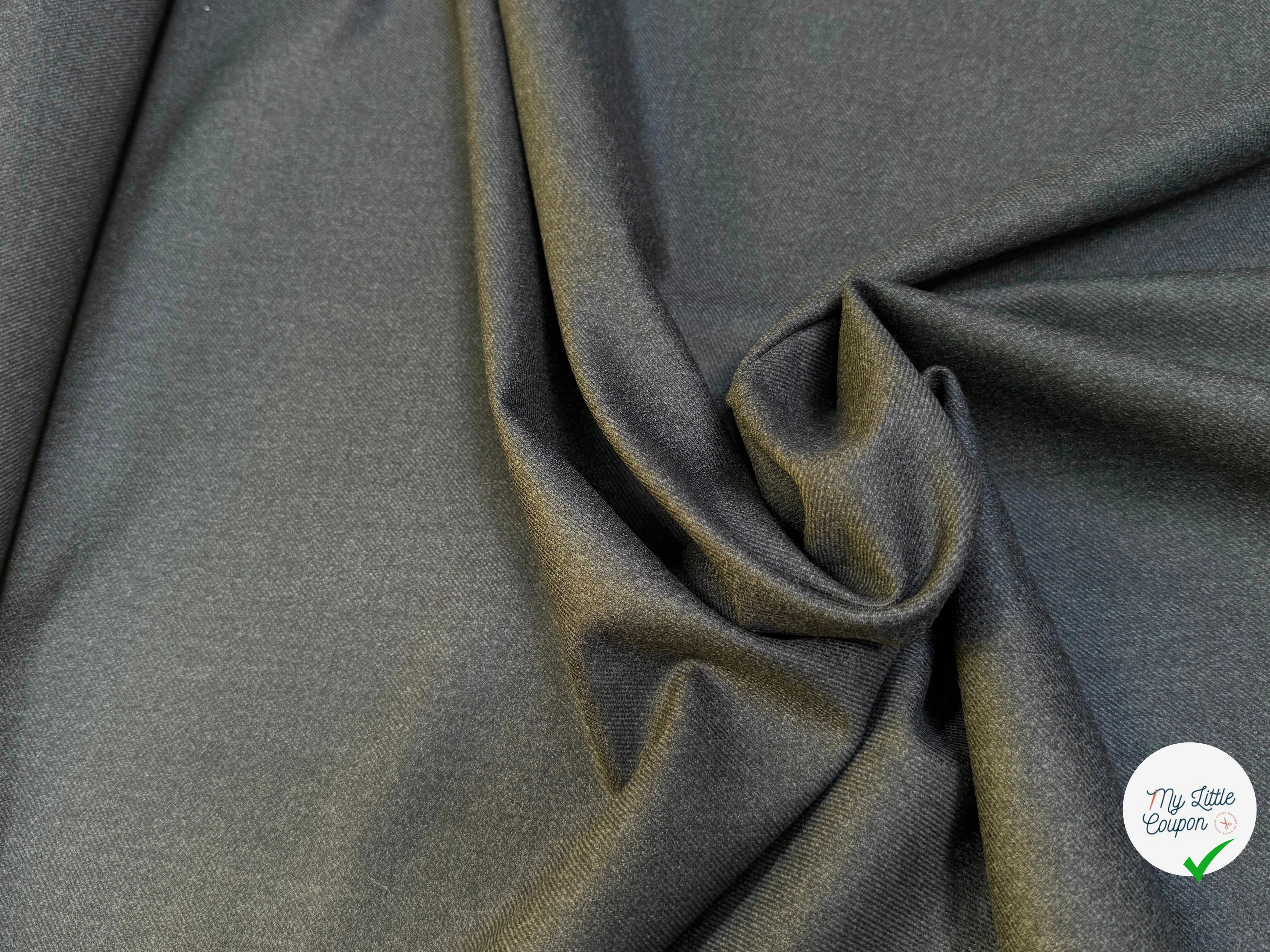 (Chute) DRAPERIE DE LAINE ULTRA STRETCH GRIS TENUE SUBLIME - My Little Coupon